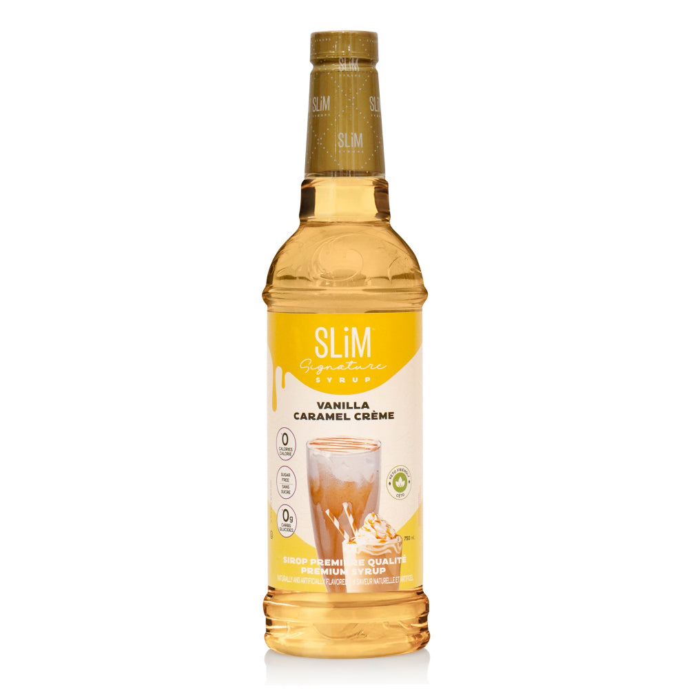 Slim Signature Syrups - 0 Calories Sugar Free Syrup - 750ml