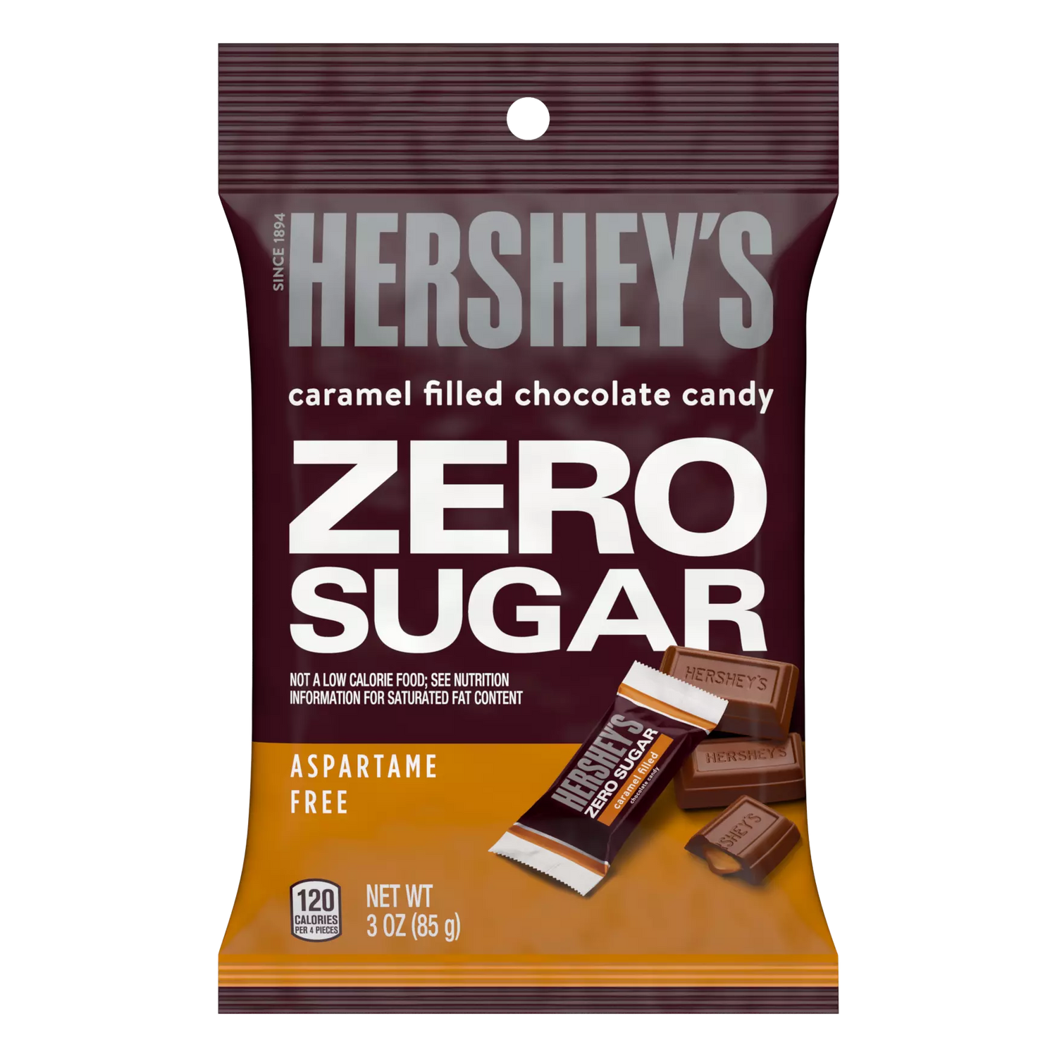 Hershey's - Sugar Free Chocolate Candy With Caramel - 3oz