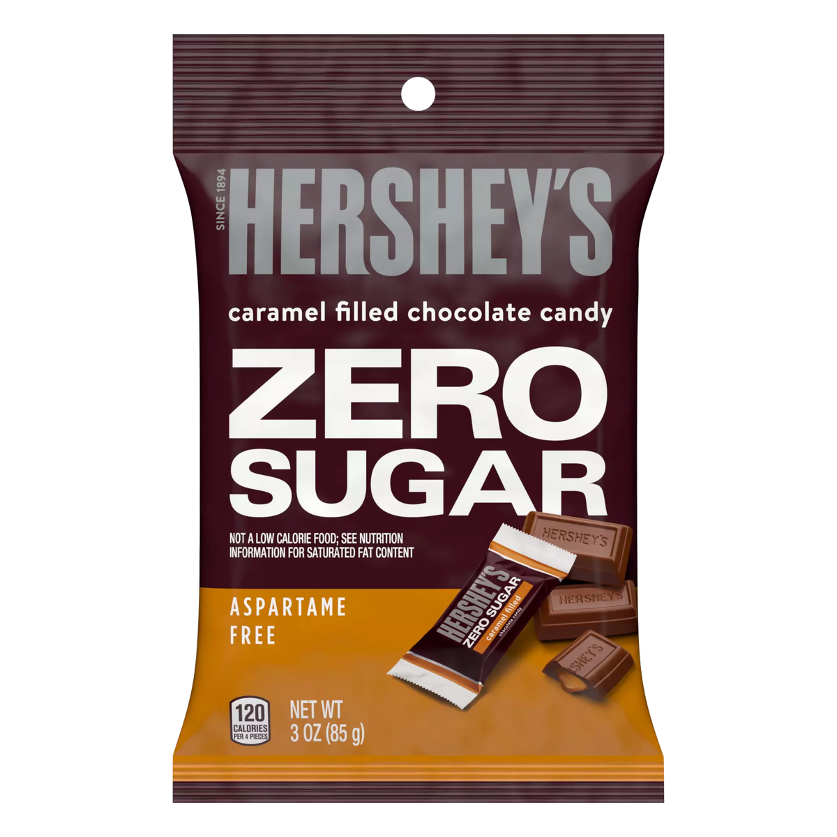 Hershey's - Sugar Free Chocolate Candy With Caramel - 3oz