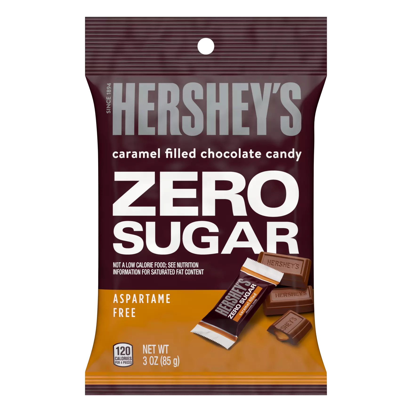 Hershey's - Sugar Free Chocolate Candy With Caramel - 3oz