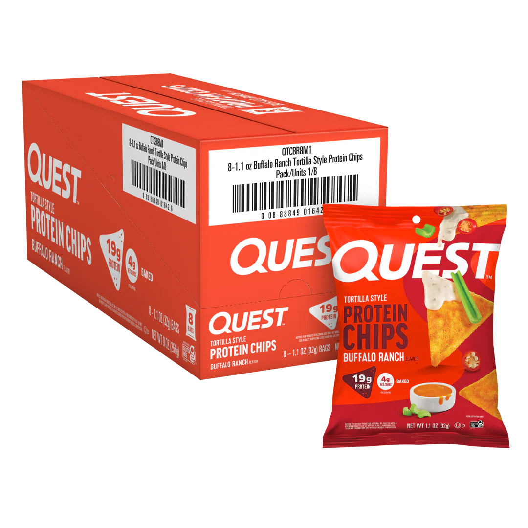 Quest Nutrition - Chips protéinées style tortilla - Boîte de 8