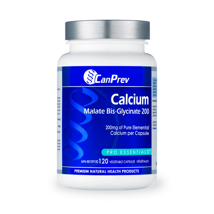 CanPrev - Calcium Malate Bi-Glycinate 200 - 120Vcaps