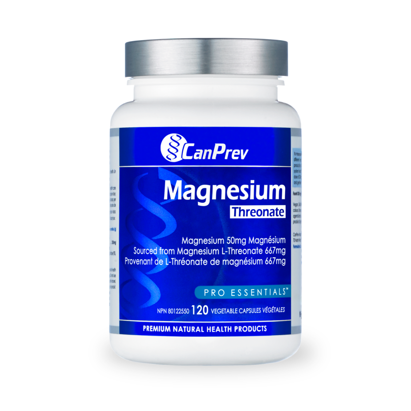 CanPrev - Magnesium Threonate - 120Vcaps