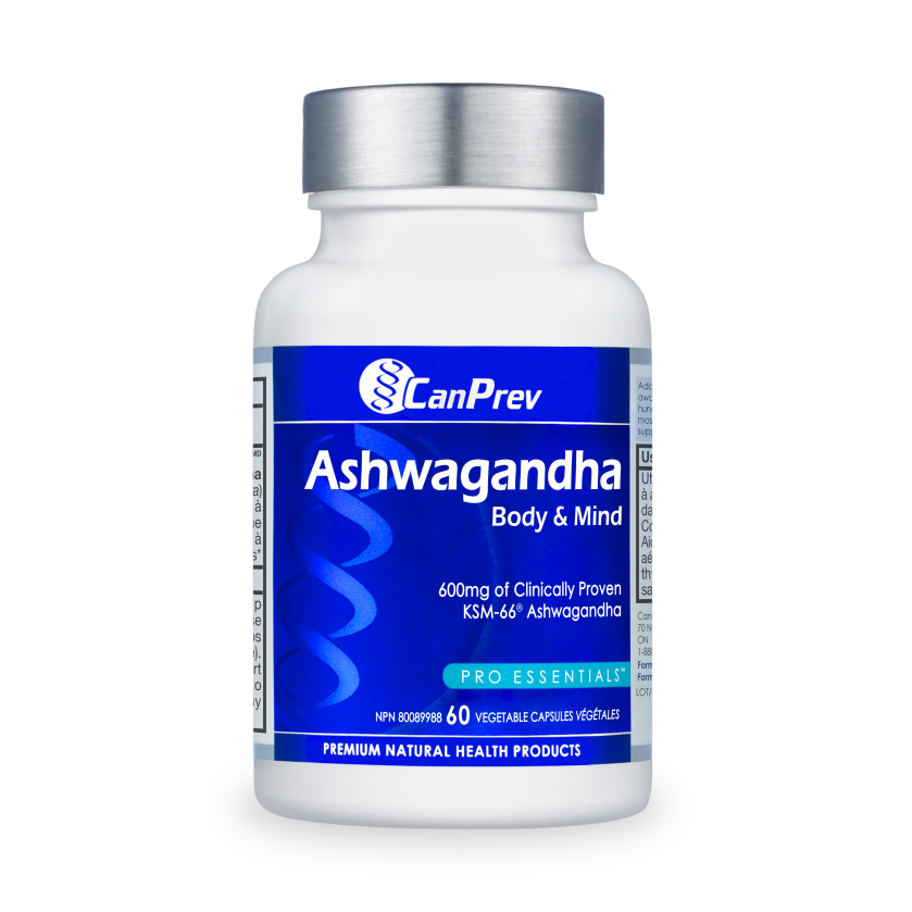 CanPrev - Ashwagandha Body & Mind - 60Vcaps