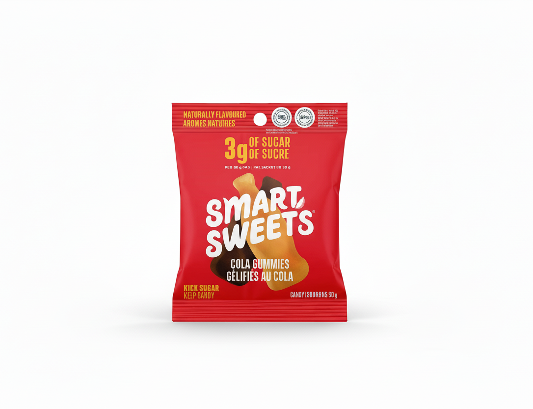 Bonbons Smart Sweets à base de plantes 50 g (1 paquet)