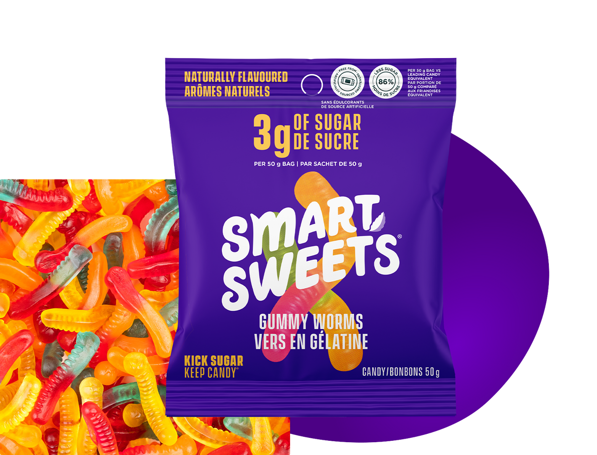 Bonbons Smart Sweets à base de plantes 50 g (1 paquet)