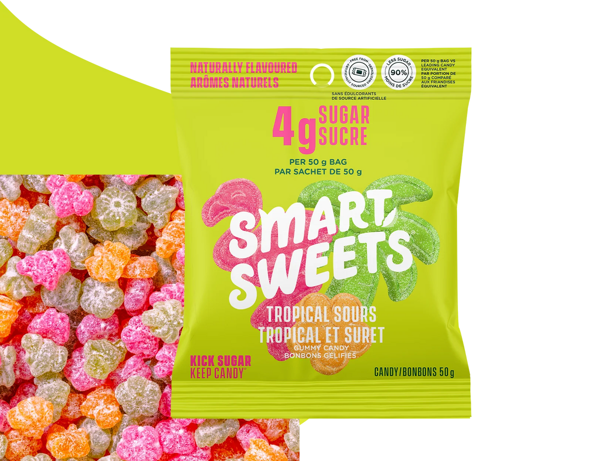 Bonbons Smart Sweets à base de plantes 50 g (1 paquet)