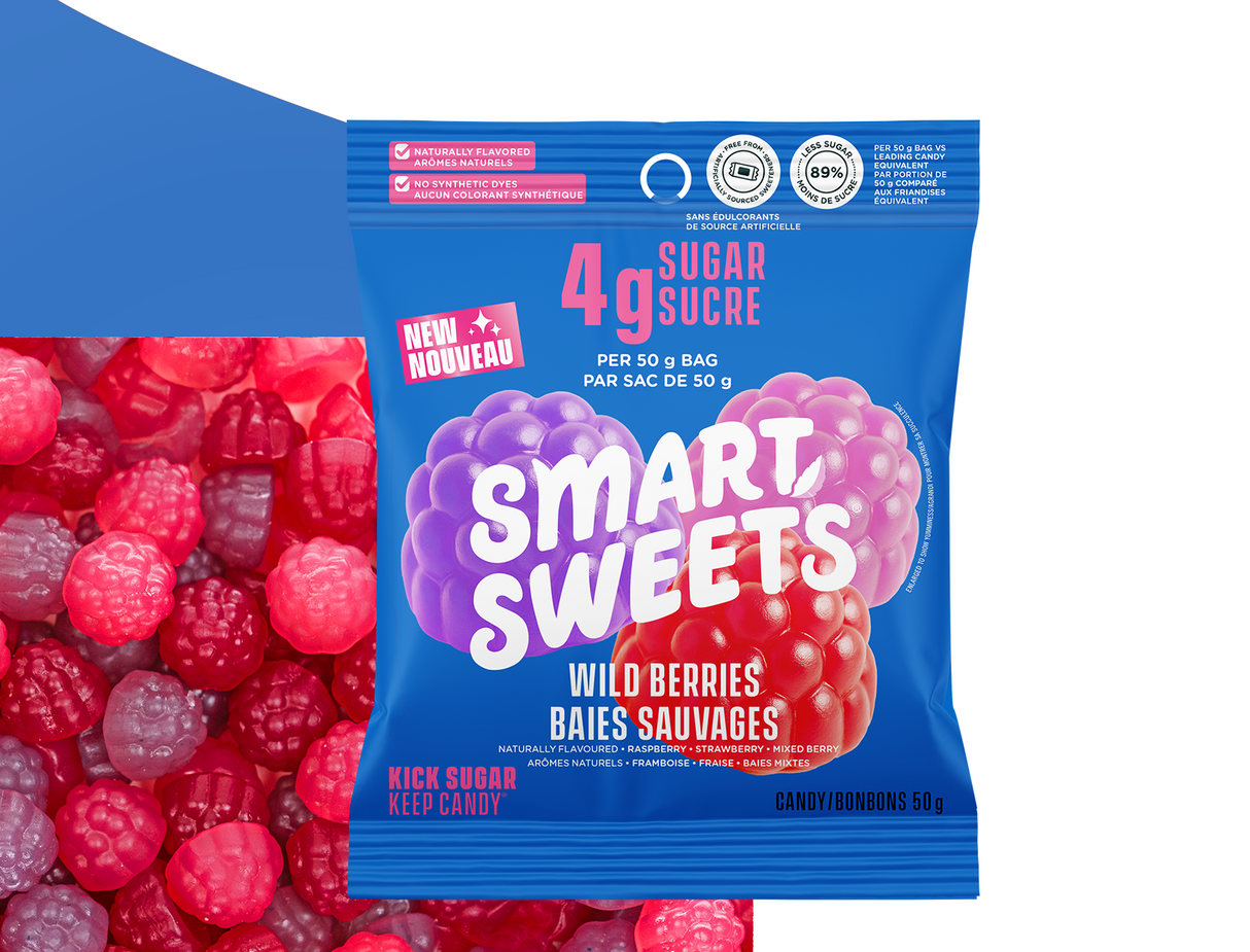 Bonbons Smart Sweets à base de plantes 50 g (1 paquet)