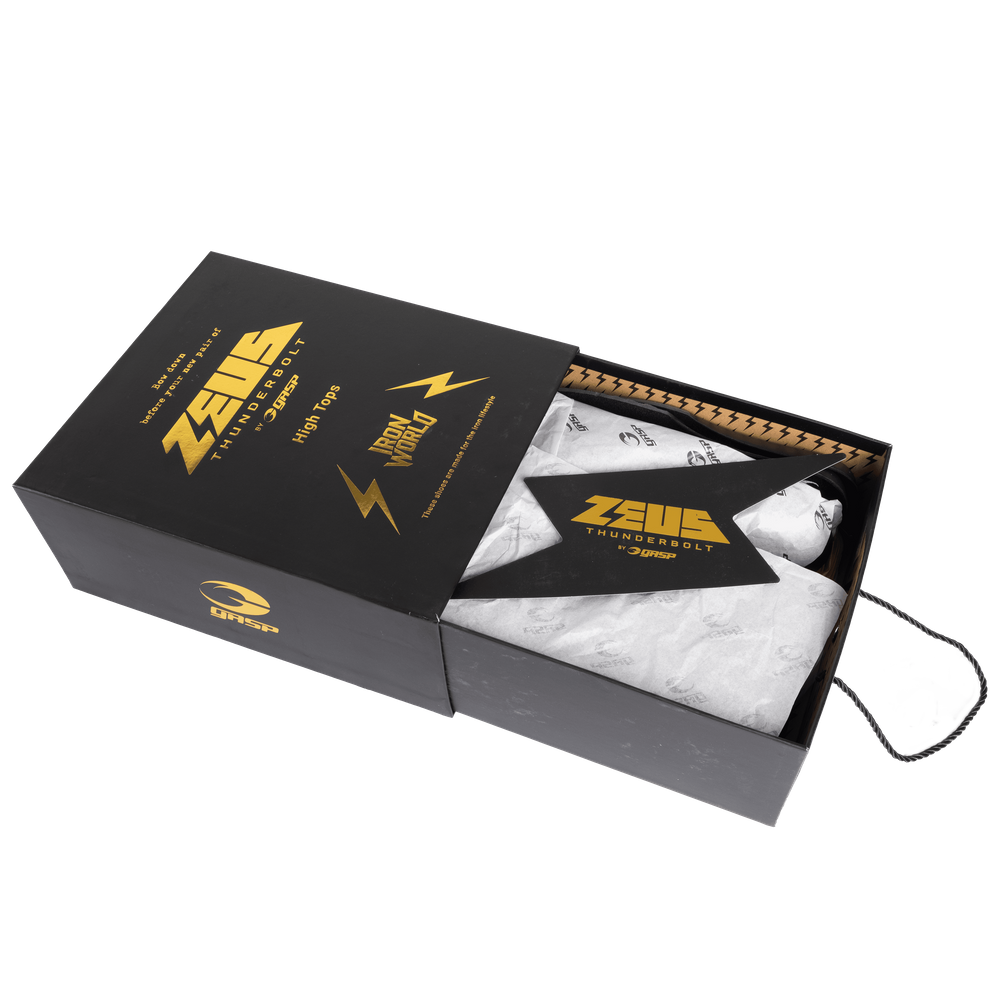 Baskets montantes Gasp Zeus Thunderbolt noires