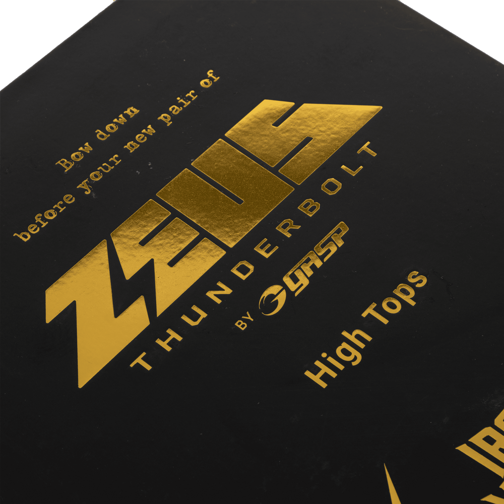 Baskets montantes Gasp Zeus Thunderbolt noires