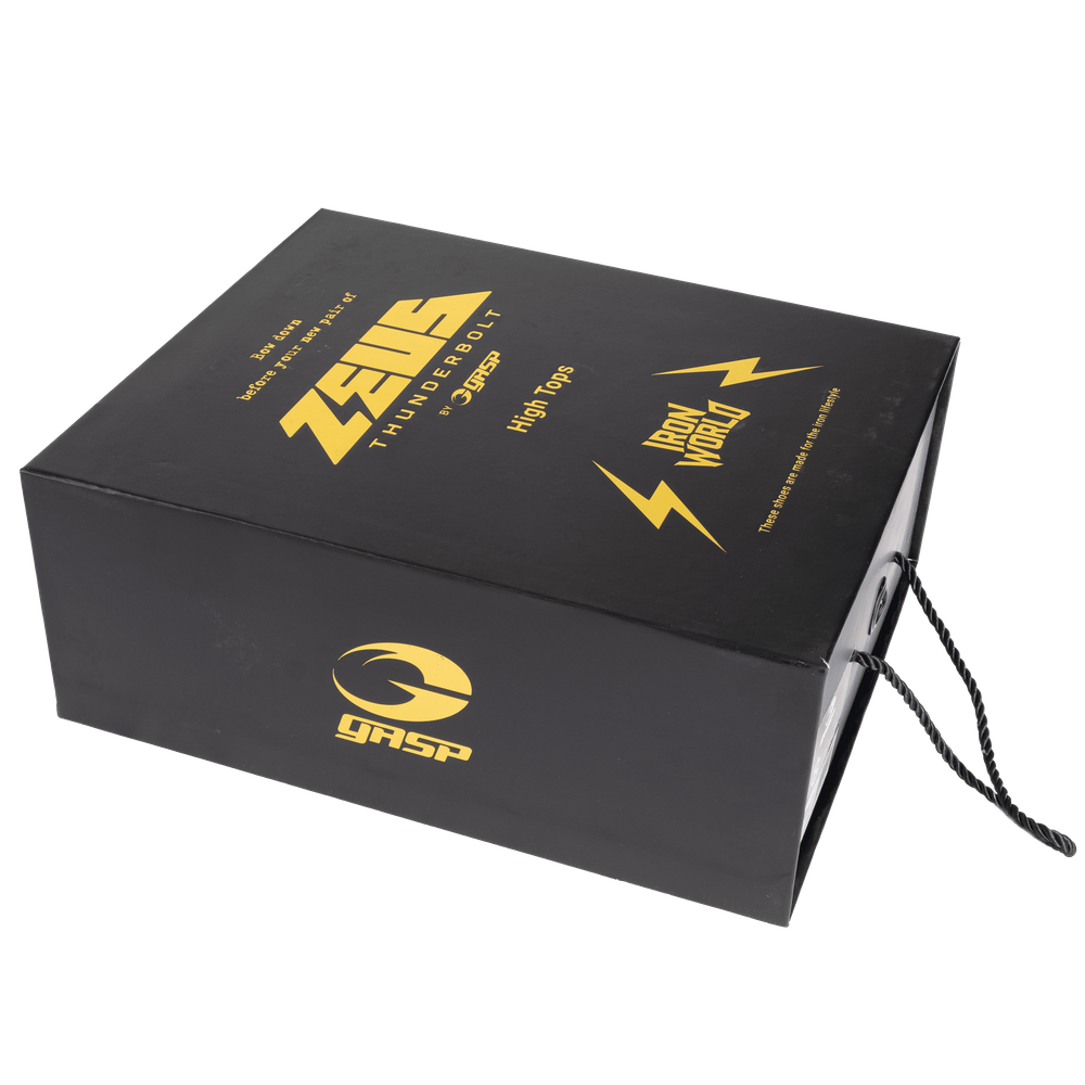 Baskets montantes Gasp Zeus Thunderbolt noires