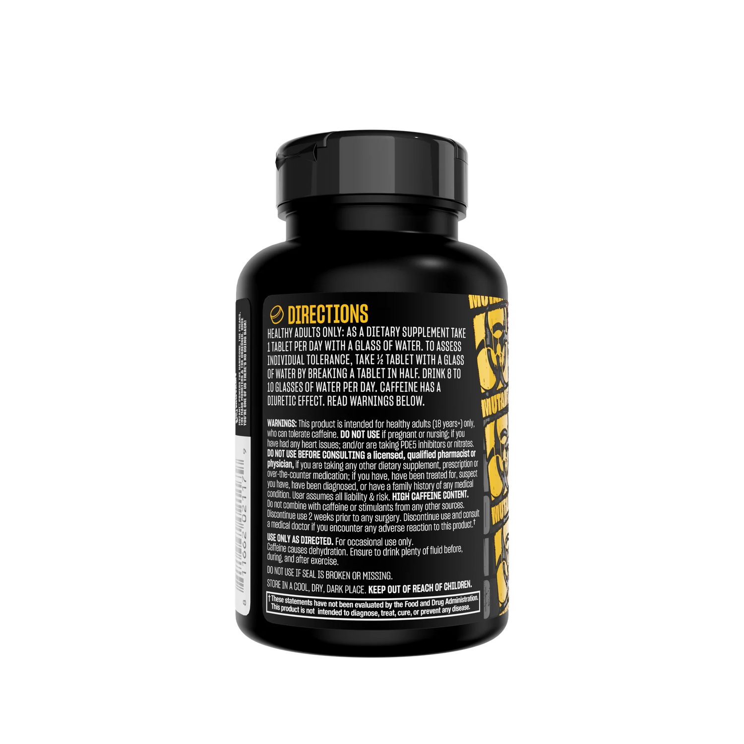 Mutant -  Caffeine 200mg - 240 Caps