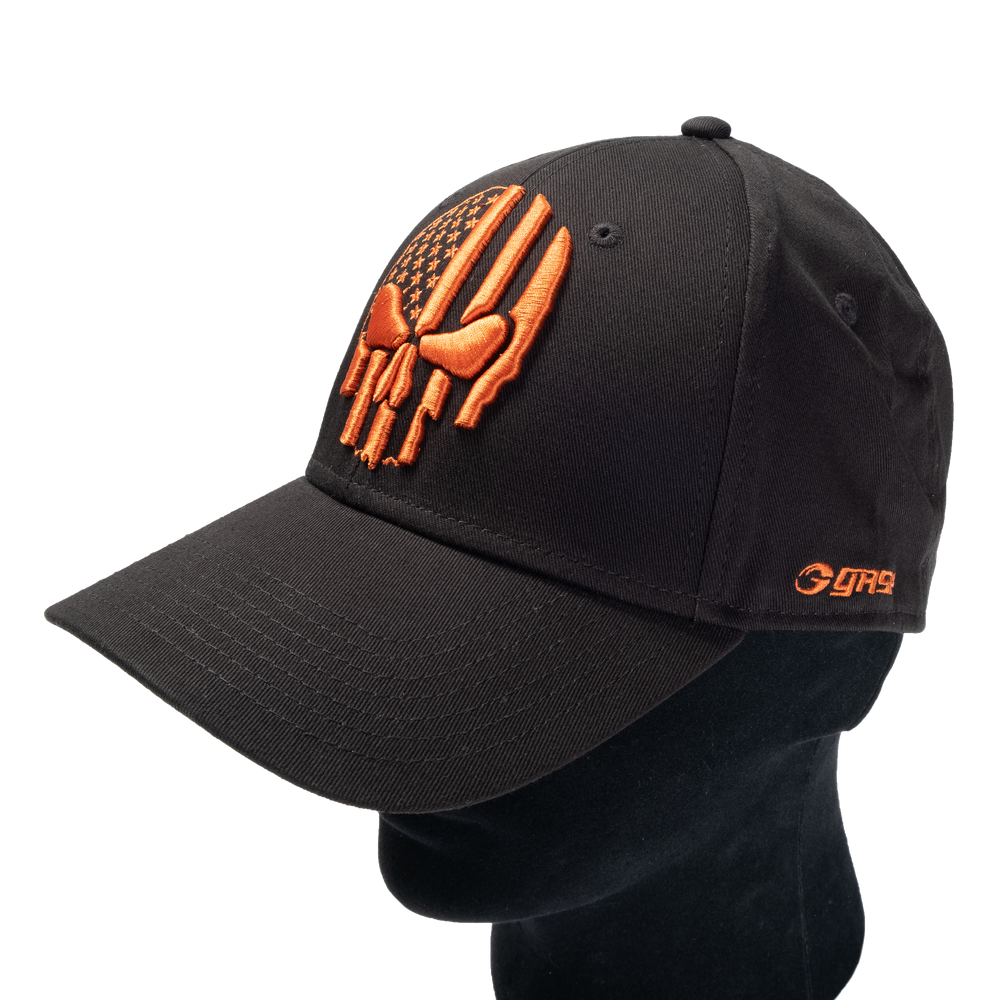 Casquette Gasp Relentless noire/flamme