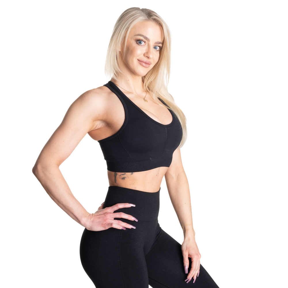 BetterBodies - Scrunch Sport Bra - Black