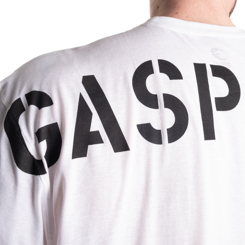Gasp Division Iron Tee White