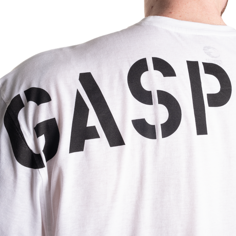 Gasp Division Iron Tee White