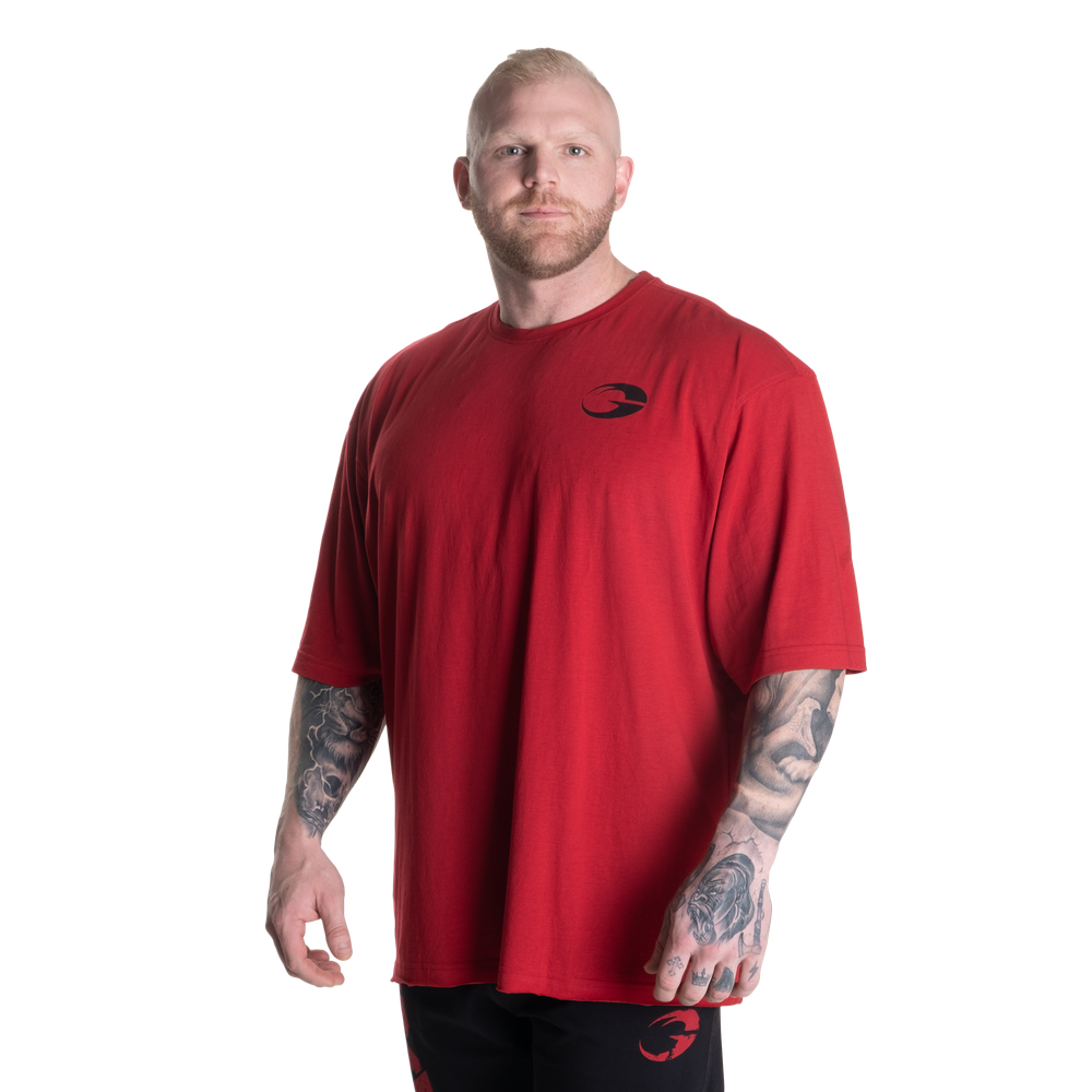 Gasp Division Iron Tee Chili Red