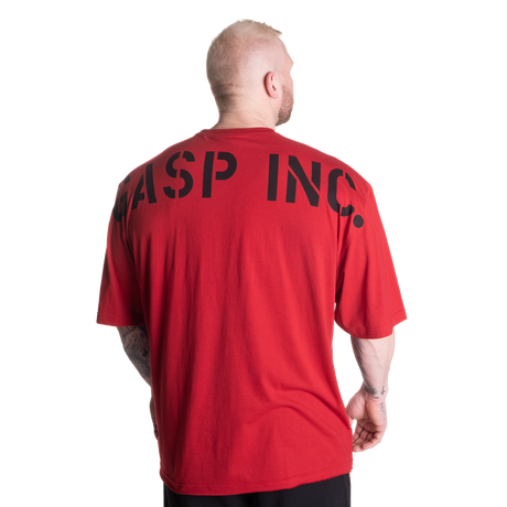Gasp Division Iron Tee Chili Red