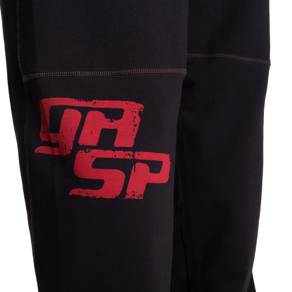 Pantalon de survêtement vintage Gasp noir/rouge