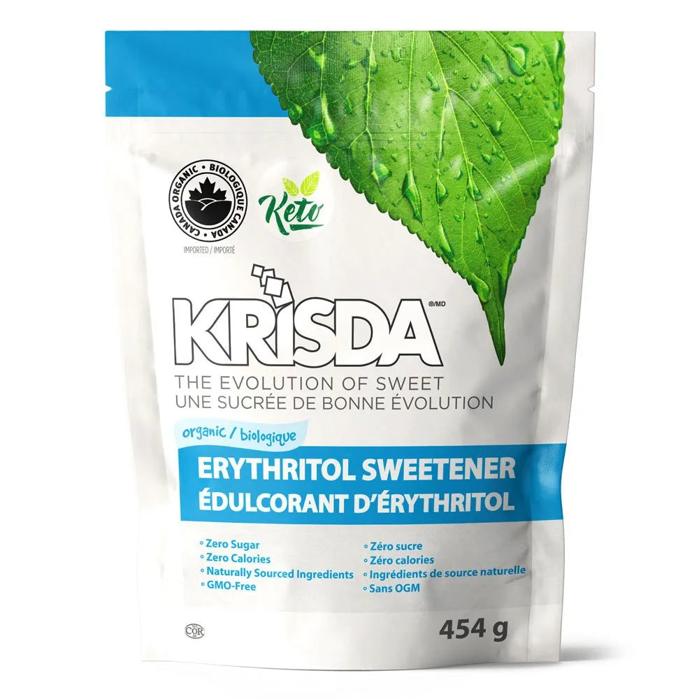 Krisda - Édulcorant à l'érythritol biologique - 454g
