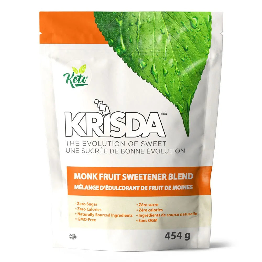 Krisda - Monk Fruit Sweetener Blend - 454g