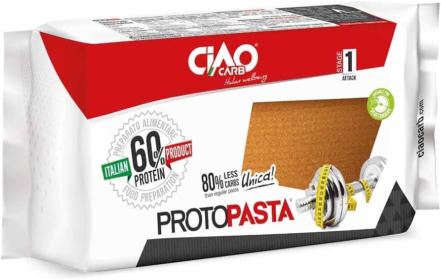 Ciao Carb - Proto Lasagnes riches en protéines et faibles en glucides - 150 g