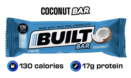 Built Protein Bar - 100% Real Chocolate - Zero Guilt 49g