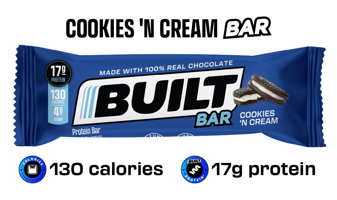 Built Protein Bar - 100% Real Chocolate - Zero Guilt 49g