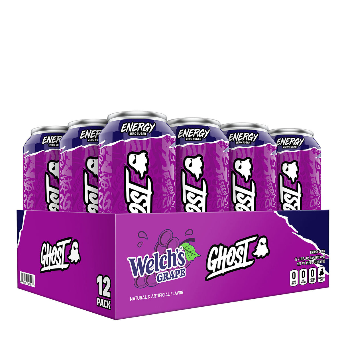 GHOST - Boisson énergisante USA Pack de 12