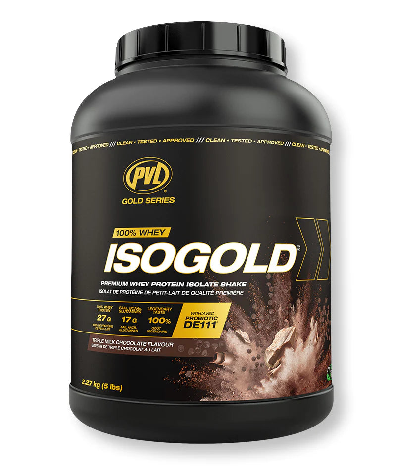PVL - IsoGold Premium Whey Isolate Shake - 5lbs