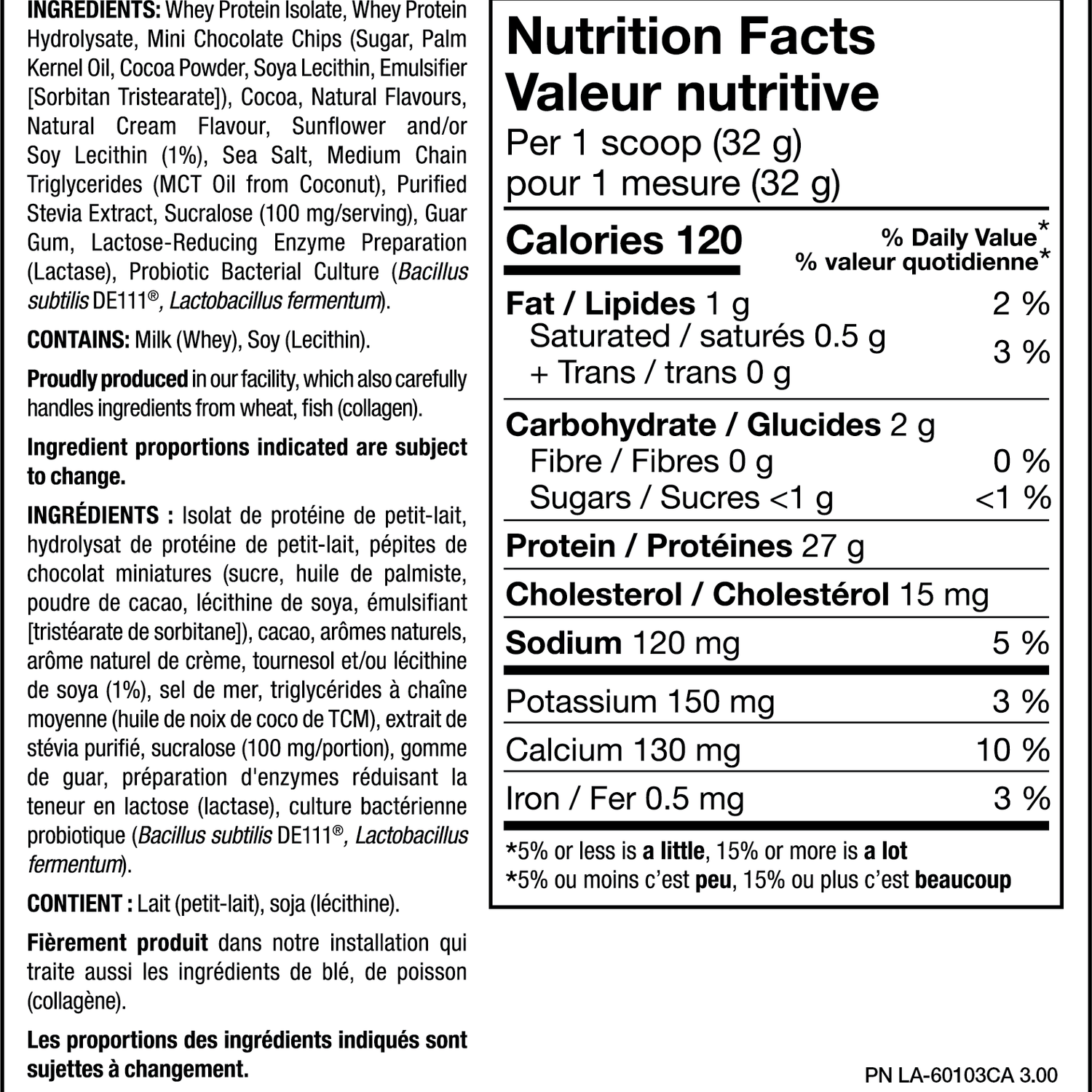 PVL - IsoGold Premium Whey Isolate Shake - 5lbs