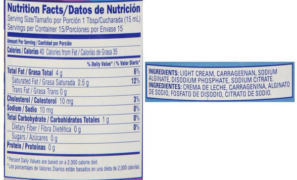Nestlé - Media Crema Crème de Table - 225 ml