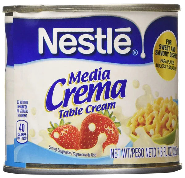 Nestlé - Media Crema Crème de Table - 225 ml