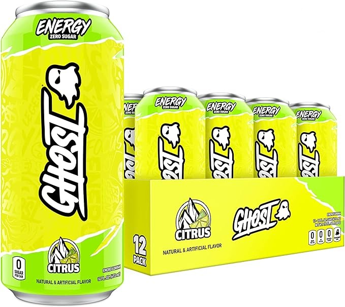 GHOST - Boisson énergisante USA Pack de 12