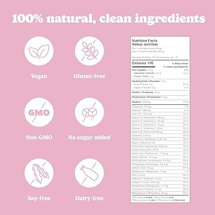 Good Protein - Mélange de protéines végétales tout-en-un à base de superaliments - 440 g