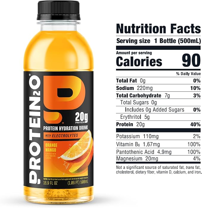 Protein2o - Whey Protein Infused Water - Box 12