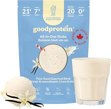 Good Protein - Mélange de protéines végétales tout-en-un à base de superaliments - 440 g