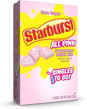 Starburst - Zero Sugar Singles To Go Drink Mix - Pak 6