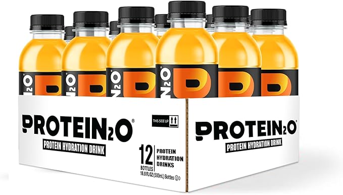 Protein2o - Eau enrichie en protéines de lactosérum - Boîte de 12