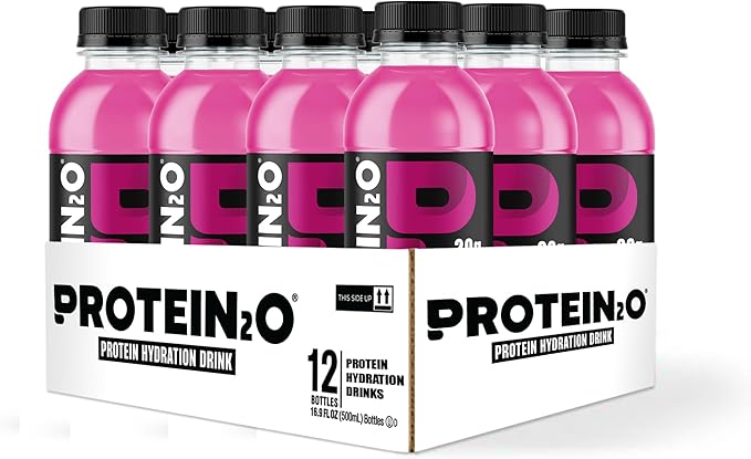 Protein2o - Eau enrichie en protéines de lactosérum - Boîte de 12