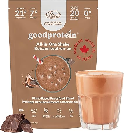 Good Protein - Mélange de protéines végétales tout-en-un à base de superaliments - 440 g