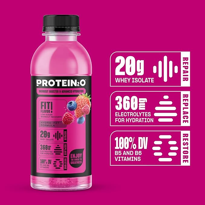 Protein2o - Whey Protein Infused Water - Box 12