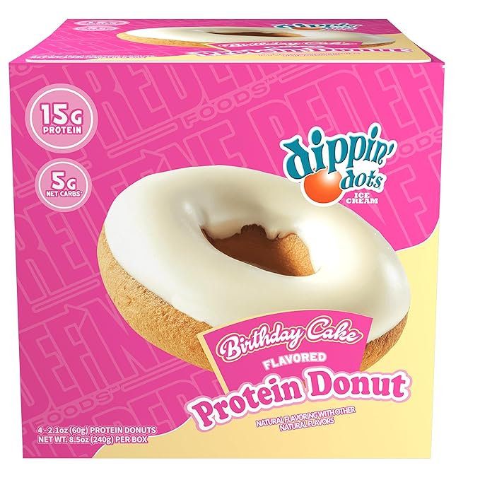 Redefine Foods - Protein Donuts 61g - Box 8