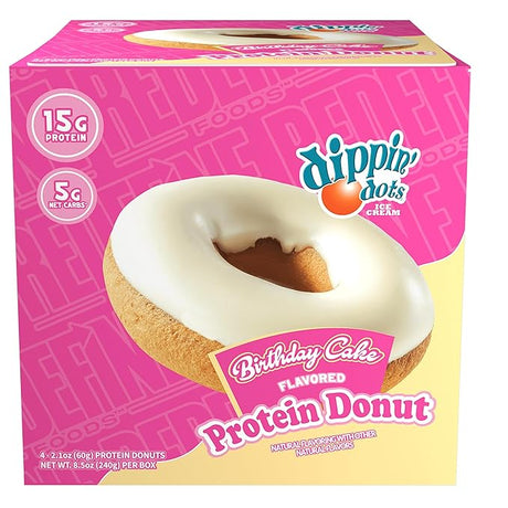 Redefine Foods - Protein Donuts 61g - Box 8