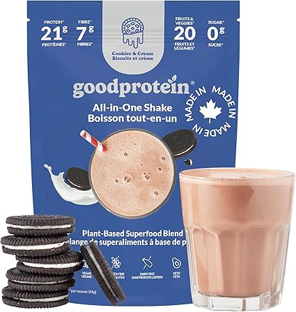 Good Protein - Mélange de protéines végétales tout-en-un à base de superaliments - 440 g