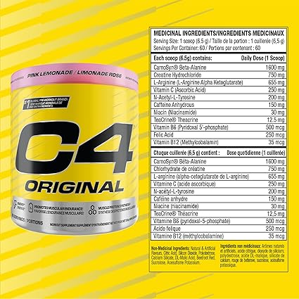 Cellucor - C4 Original Pre Workout - 60 serving