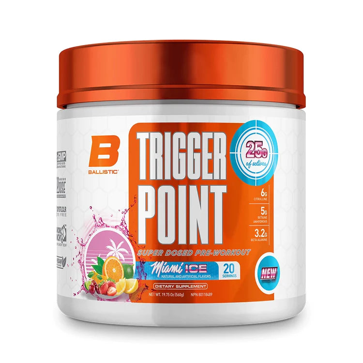 Ballistic - Trigger Point Super Dosed Pre Workout - 560g