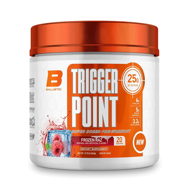 Ballistic - Trigger Point Super Dosed Pré-entraînement - 560 g