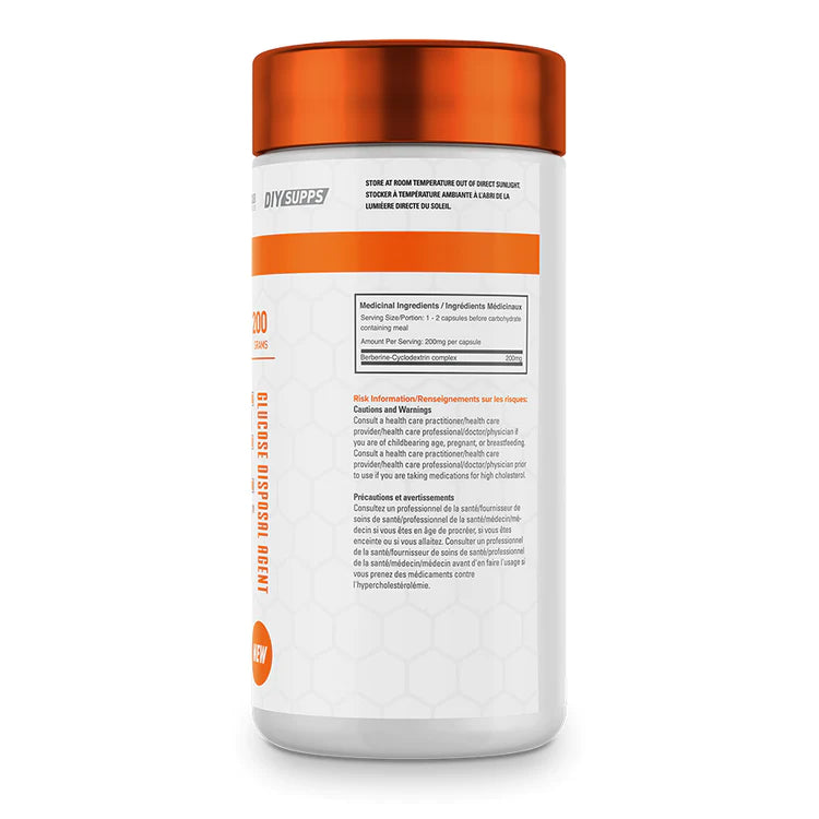 Ballistic - Agent d'élimination du glucose SuperCyclo™ à base de berbérine - 90 gélules