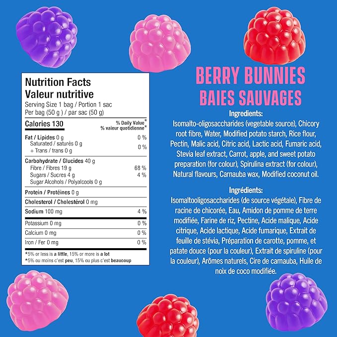 Bonbons Smart Sweets à base de plantes 50 g (1 paquet)